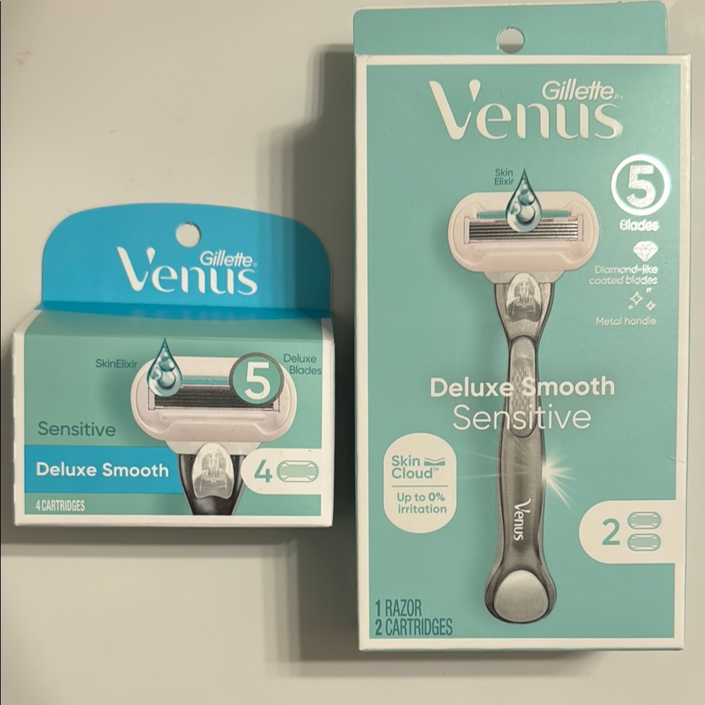 Venus Silver Hair Removal Razor Set Bath & Body